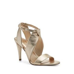 NIB Vince Camuto Kalintie Sandal Egyptian Gold Metallic Nappa 💚